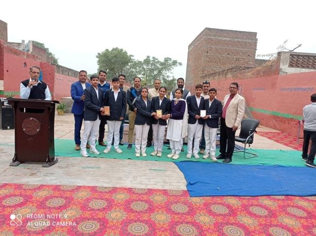 विद्या विहार स्कूल राजपुरा में लगी विज्ञान प्रदर्शनी