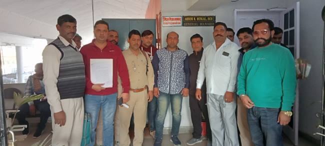 मांग पूरी नहीं होने पर मंच के सदस्य देंगे धरना : सैनी