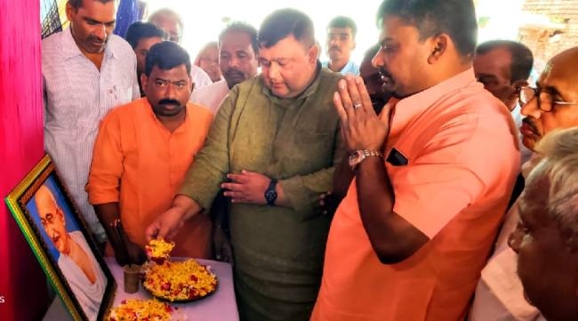जयंती पर श्रद्धा पूर्वक याद किए गए बापू