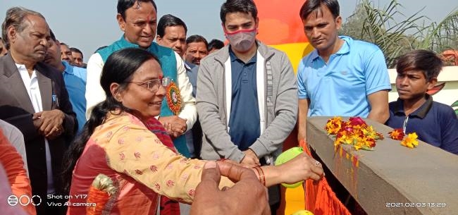 खेलो इंडिया के तहत पहले खेल मैदान का लोकार्पण