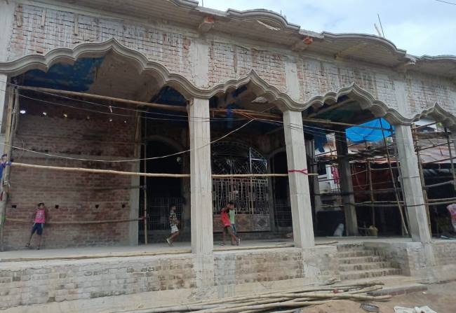 84 लाख की लागत से बन रहा मोयरा मोदक मंदिर