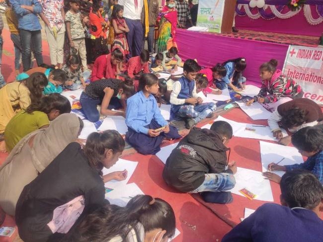 सारण में प्रतियोगिता में दिव्यांग बच्चों ने दिखाई प्रतिभा