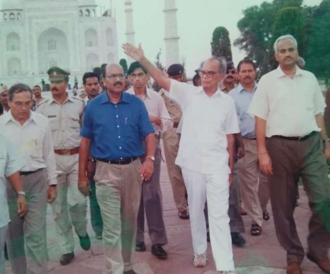 Jagmohan at Taj Mahal: जगमोहन ने ताज हेरिटेज कारीडोर का काम रुकवाकर बचाई थी धरोहर
