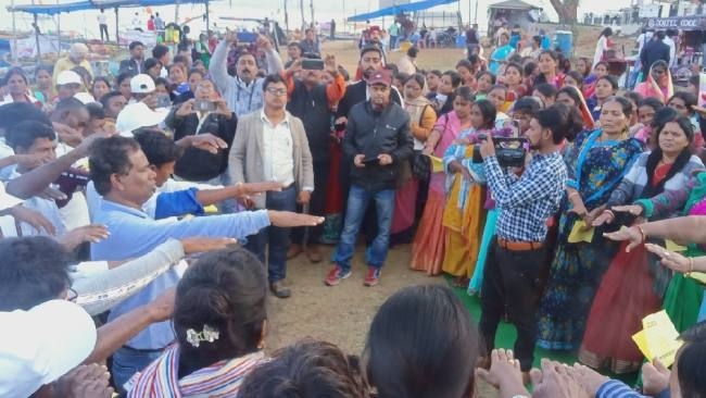 पतरातू डैम पर चलाया जागरूकता अभियान