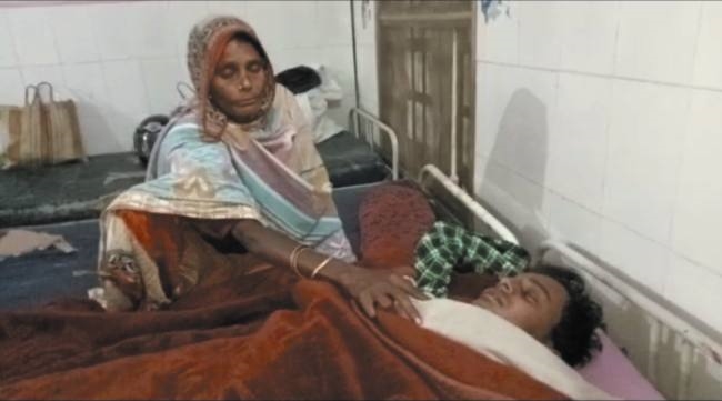 बकरी खेत में चरने के विवाद
में हुई मारपीट, एक जख्मी