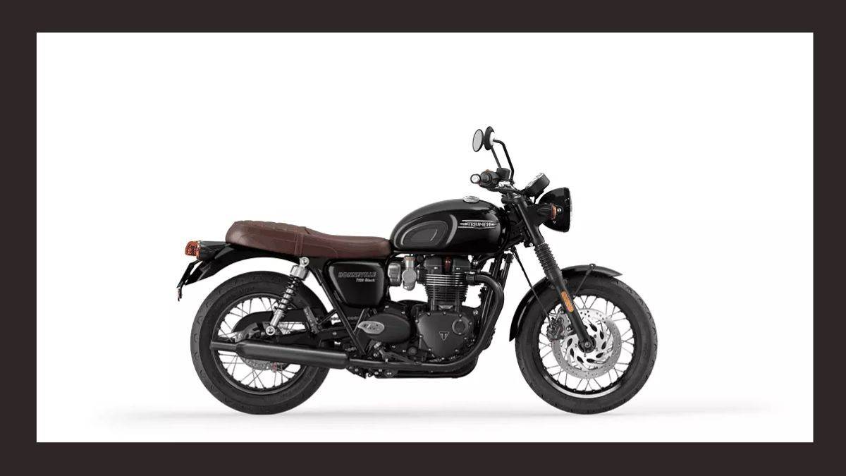 2023 Triumph Bonneville T120: ट्रायम्फ बोनविले का नया T120 ब्लैक एडिशन हुआ लॉन्च, कीमत इतनी की खरीद लें दो सेंट्रो कार