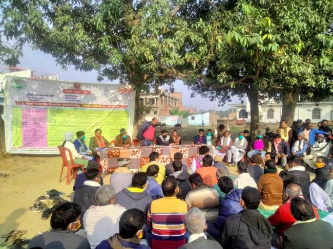 नल-जल समेत सात निश्चय योजना को पंचायत वासियों ने बताया फ्लाप