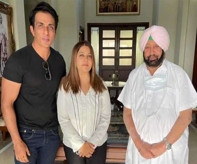 कैप्टन अमरिंदर सिंह की पार्टी से चुनाव लड़ सकती हैं सोनू सूद की बहन मालविका, पर इस शर्त के साथ