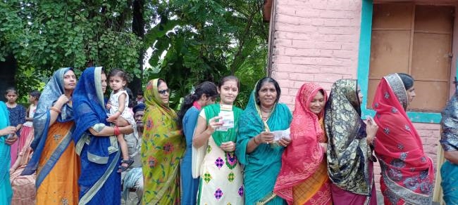 वीरपुर में 58 व डंडारी में 60.68 प्रतिशत मतदाताओं ने डाले वोट