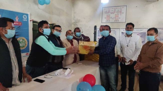 2104 लोगों को दिया गया कोरोना रोधी टीका