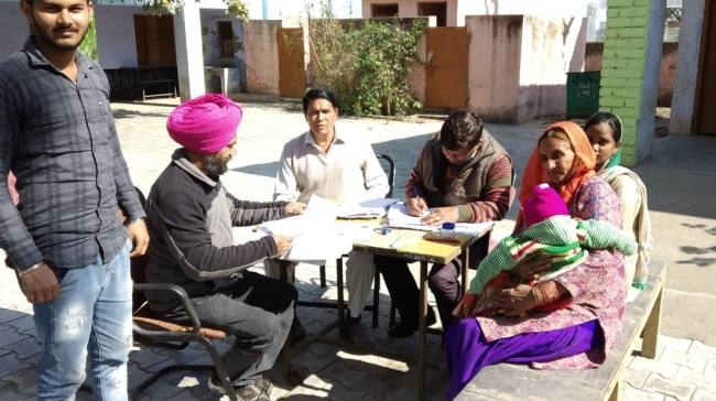 नई वोट बनवाने के लिए 357 लोगों ने भरे फार्म