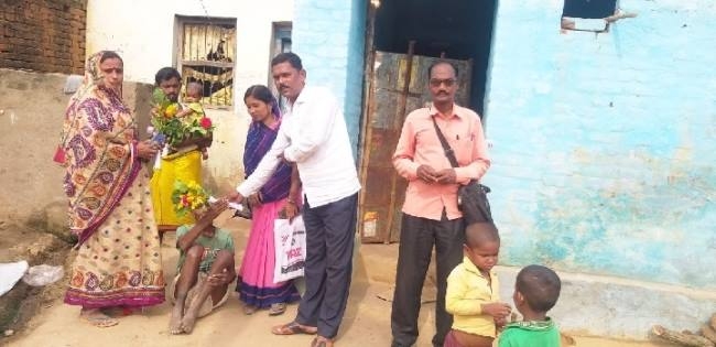 दिव्यांग मतदाताओं को वोट के लिए किया प्रोत्साहित