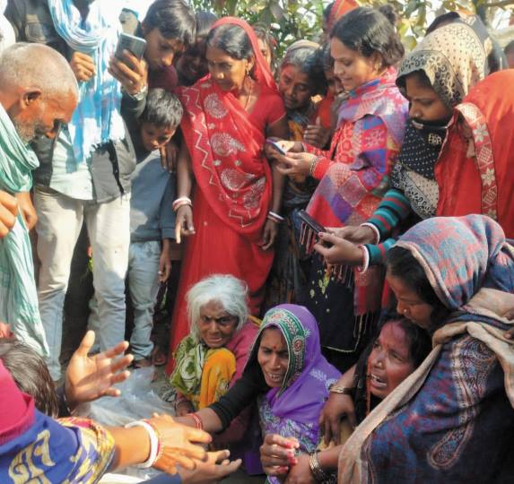 विभूतिपुर में बाइक की ठोकर से अधेड़ की मौत