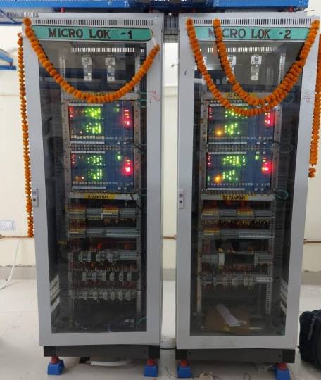 खैराही रेलवे स्टेशन पर अत्याधुनिक सिग्नल प्रणाली शुरू