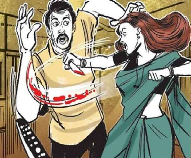 मुरादाबाद में महिला ने प्रेमी और भाई के साथ मिलकर पति पर किया चाकू से हमला, अवैध संबंध का पति ने किया था विरोध