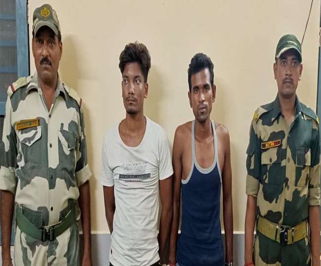 बांग्लादेशी युवक के साथ दलाल को बीएसएफ ने दबोचा, नहीं चल सका दलाल का पैंतरा