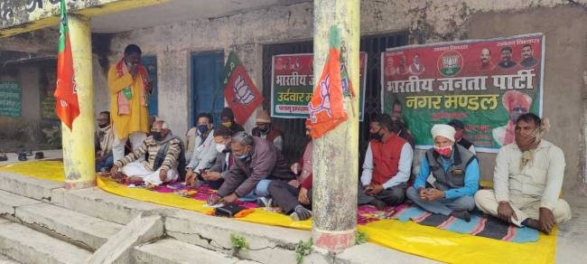 राज्य में कानून-व्यवस्था की हालत लचर: भाजपा