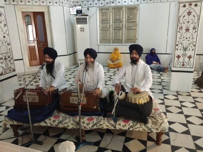 गुरबाणी कीर्तन से संगत हुई निहाल
