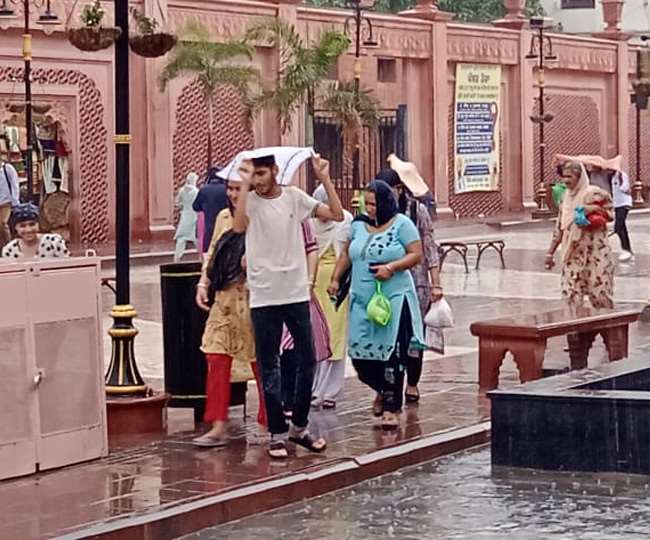 Punjab Monsoon Updates: पंजाब में लाेगाें काे गर्मी से मिली राहत, पठानकाेट सहित कई जिलों में बारिश से माैसम सुहावना