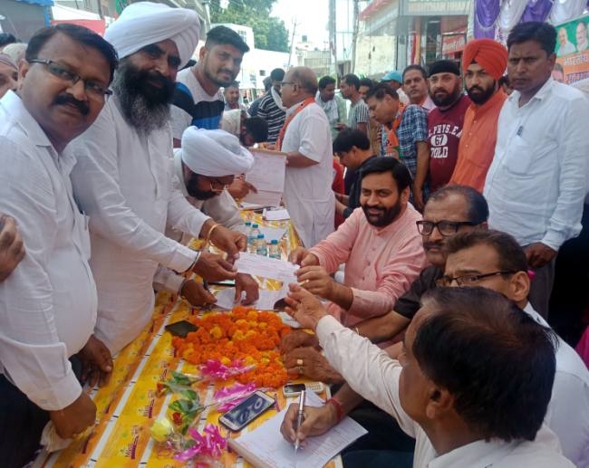 हरियाणा में 40 लाख नए कार्यकर्ता बनाना है लक्ष्य : नायब सैनी