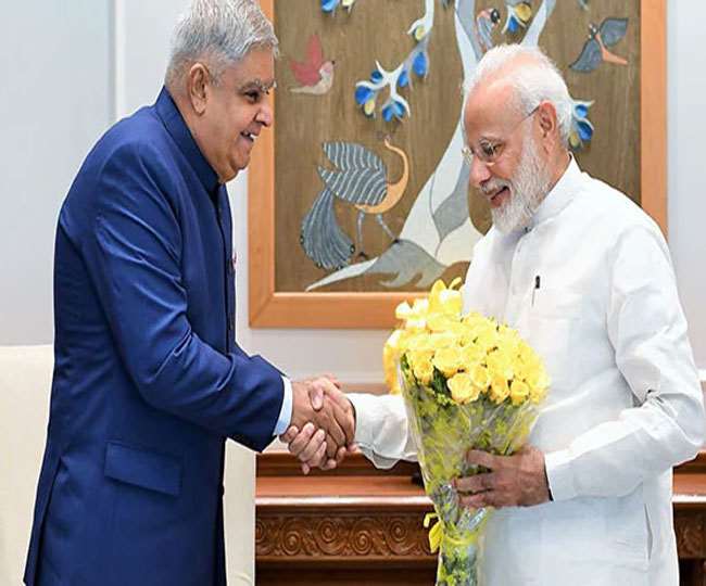 अचानक दिल्ली के दौरे पर गए बंगाल के राज्यपाल धनखड़ ने पीएम मोदी से की मुलाकात, केंद्रीय संस्कृति मंत्री से भी मिले