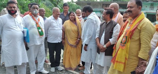 किसान चाची के घर कल आएंगे भाजपा अध्यक्ष जेपी नड्डा, तैयारी को पहुंचे विधायक