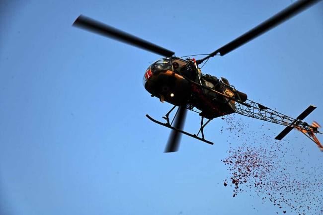 हेलीकाप्टरों की पुष्प वर्षा में अंतिम पग पर पैर रख 99 कैडेट्स बन गए अफसर