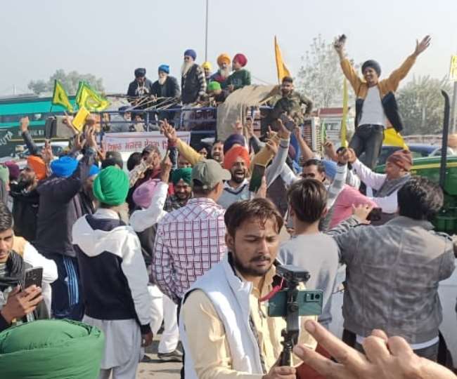 किसान आंदोलन: करनाल बसताड़ा टोल पर काफिले का स्वागत, जानिए क्या हैं तैयारियां