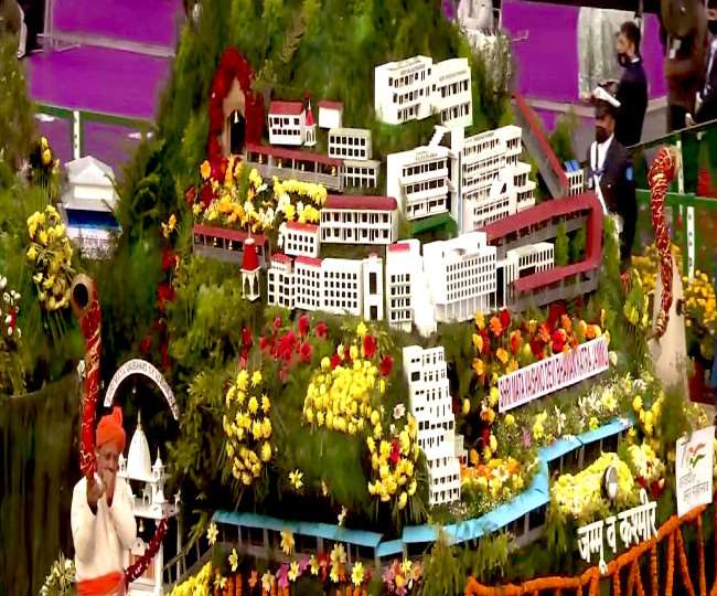 गणतंत्र दिवस पर लोकप्रियता में तीसरे स्थान पर रही जम्मू कश्मीर की झांकी