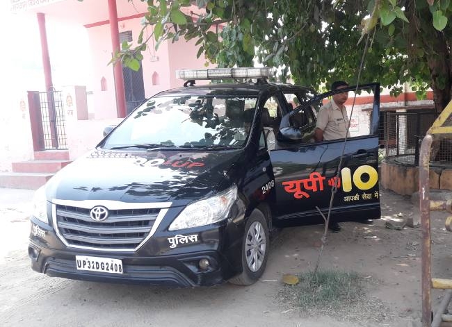 पेदा में मिला जला शव, फैली अफवाह