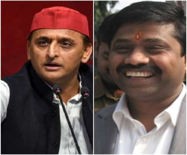 अखिलेश यादव और यूपी के मंत्री नंदगोपाल नंदी के बीच पूर्वांचल एक्सप्रेस-वे पर जुबानी जंग