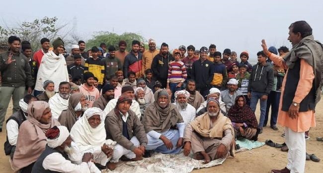 हिडन का पानी कई किसानों के खेत में पहुंचा