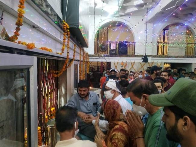 सुजानपुर में बाग वाली माता मंदिर में नवरात्र मेला शुरू