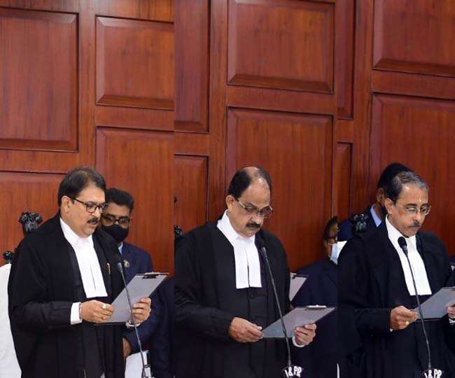 ओडिशा हाईकोर्ट के तीन नए न्यायाधीश ने ली शपथ, कोरोना संक्रमण के मद्देनजर सीमित संख्या में हुआ समारोह