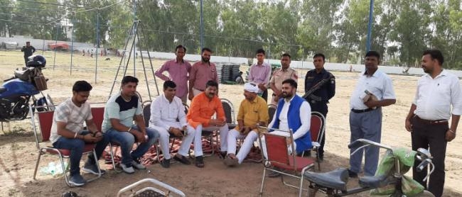 राज्यमंत्री कृष्ण बेदी ने कार्यकर्ता अभिनंदन समारोह की तैयारी की समीक्षा की