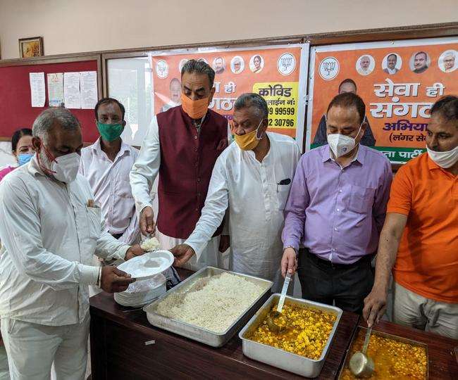 चंडीगढ़ भाजपा ने बंद की मोदी रसोई, 52 दिनों से 12 हजार से ज्यादा लोगों तक पहुंचाया मुफ्त खाना