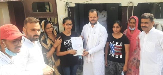 मुलाना विधायक ने टॉप करने वाले विद्यार्थियों को किया सम्मानित