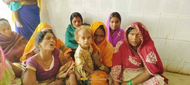 दिघवा में करंट की चपेट में आने से महिला की मौत