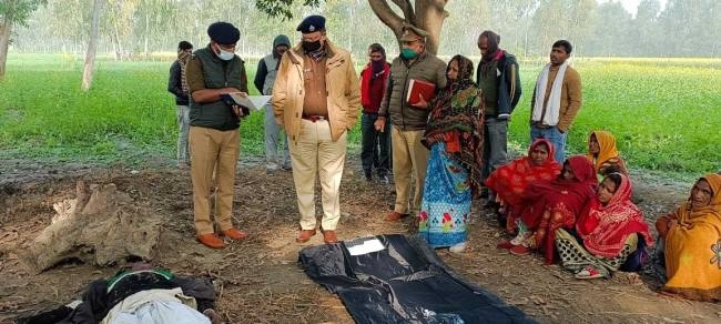वृद्ध की सिर कूचकर हत्या, बाग में मिला शव