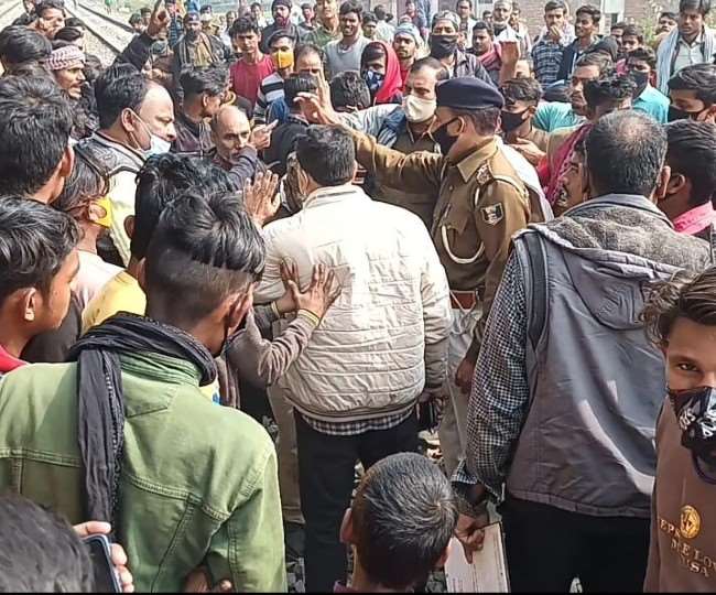 चार घंटे तक ट्रैक पर पड़ी रही लाश, गुजरती रही ट्रेनें, 'सीमा की लकीर' पर उलझी रही भागलपुर पुलिस