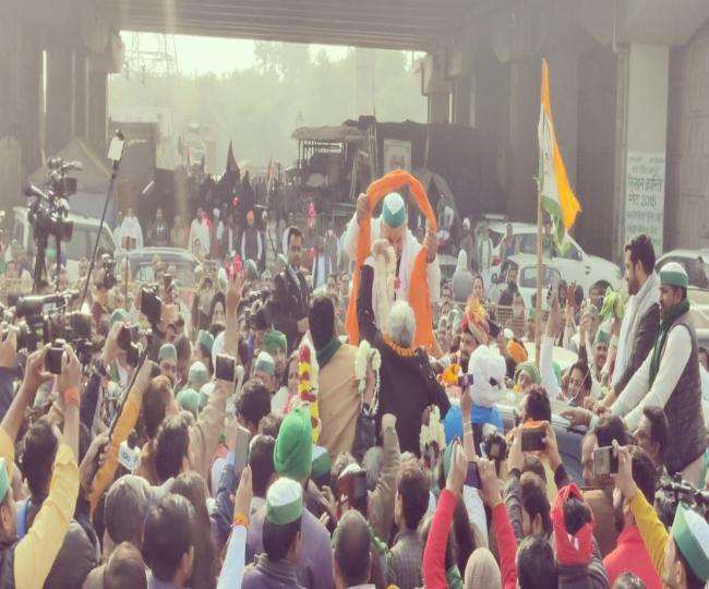 Kisan Andolan: देखें वीडियो, राकेश टिकैत के फतेह मार्च कहां-कहां कैसे किया गया स्वागत