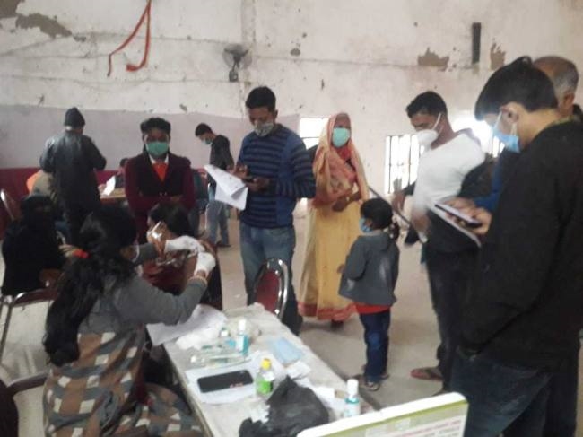 टीकाकरण के लिए किया प्रोत्साहित