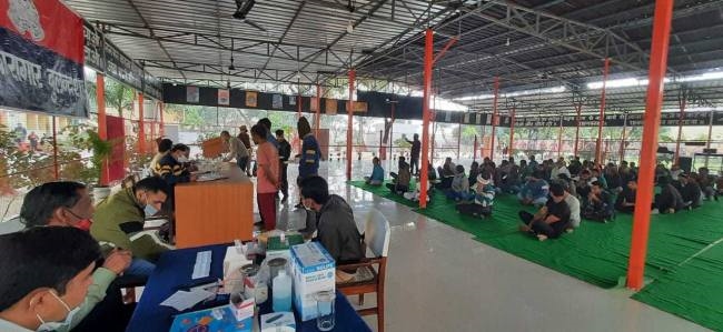 जिला कारागार में बने मास्क ही लगाएंगे बंदी व रक्षक
