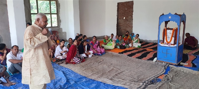आनंदमार्गियों ने मनाई आनंदमूर्ति की 101 वीं जयंती