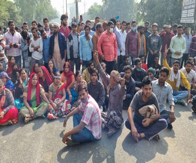 मेरठ में दुष्कर्म और हत्या: मैरिज होम सील, हत्यारोपितों की गिरफ्तारी को लेकर गढ़ रोड पर लगाया जाम