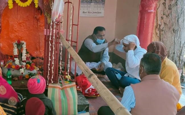 नागा बाबा मंदिर में दो दिवसीय मकर महोत्सव शुरू