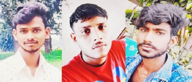 बस व मोटरसाईकल की टक्कर में तीन की मौत