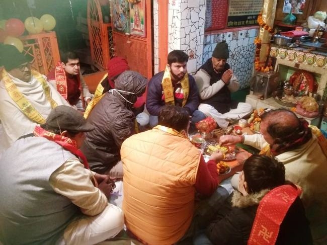 भंडारे के साथ शाकम्भरी जन्मोत्सव कार्यक्रम सम्पन्न