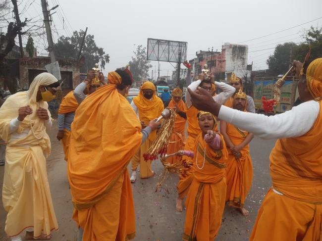 जैन मंदिर में की भगवान शांतिनाथ व वासुपूज्य जी प्रतिमाओं की प्राण प्रतिष्ठा