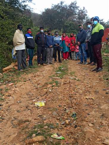 नंदपुर भटोली में घनबन के लोग आज भी पक्की सड़क से हैं वंचित: अक्षय डढ़वाल